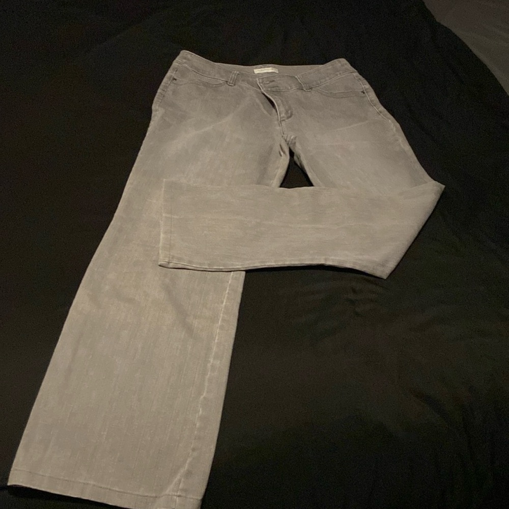Christopher & Banks women’s jeans size 12 gray wash